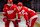 DETROIT, MICHIGAN - DECEMBER 27: Dylan Larkin #71 of the Detroit Red Wings talks to Lucas Raymond #23 before the face off against the Toronto Maple Leafs during the third period at Little Caesars Arena on December 27, 2024 in Detroit, Michigan. Toronto defeated Detroit 5-2. (Photo by Dave Reginek/NHLI via Getty Images)