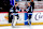 WINNIPEG, CANADA - DECEMBER 14: Goaltender Connor Hellebuyck #37 and Kyle Connor #81 of the Winnipeg Jets share a fist bump after being named first and second star respectively following a 4-2 victory over the Montreal Canadiens at the Canada Life Centre on December 14, 2024 in Winnipeg, Manitoba, Canada. (Photo by Jonathan Kozub/NHLI via Getty Images)