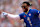 ORLANDO, FLORIDA - FEBRUARY 02: Malik Nabers #1 of the New York Giants celebrates during the first quarter against the AFC in the NFL Pro Bowl Games at Camping World Stadium on February 02, 2025 in Orlando, Florida. (Photo by Mike Ehrmann/Getty Images)