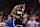 OKLAHOMA CITY, OKLAHOMA - FEBRUARY 01: De'Aaron Fox #5 of the Sacramento Kings reacts after a made basket during the first half against the Oklahoma City Thunder at Paycom Center on February 1, 2025 in Oklahoma City, Oklahoma. NOTE TO USER: User expressly acknowledges and agrees that, by downloading and or using this photograph, User is consenting to the terms and conditions of the Getty Images License Agreement. (Photo by Joshua Gateley/Getty Images)