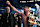 Dricus Du Plessis leaves the Octagon after beating Israel Adesanya.