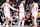 CHICAGO, IL - FEBRUARY 4: Nikola Vucevic #9, Lonzo Ball #2 and Coby White #0 of the Chicago Bulls look on during the game against the Miami Heat on February 4 2025 at United Center in Chicago, Illinois. NOTE TO USER: User expressly acknowledges and agrees that, by downloading and or using this photograph, User is consenting to the terms and conditions of the Getty Images License Agreement. Mandatory Copyright Notice: Copyright 2025 NBAE (Photo by Jeff Haynes/NBAE via Getty Images)