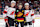 Luke Hughes, Quinn Hughes and Jack Hughes