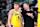 Inglewood, California February 4, 2025-Lakers head coach JJ Redick talks with Dalton Knecht during a game with the Clippers at the Intuit Dome Tuesday. (Wally Skalij/Los Angeles Times via Getty Images)