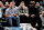 DALLAS, TEXAS - MARCH 13: (L-R) Dallas Mavericks owner Mark Cuban, Luka Doncic and Kyrie Irving watch first-half play against the Memphis Grizzlies at American Airlines Center on March 13, 2023 in Dallas, Texas. NOTE TO USER: User expressly acknowledges and agrees that, by downloading and/or using this Photograph, user is consenting to the terms and conditions of the Getty Images License Agreement. (Photo by Sam Hodde/Getty Images)