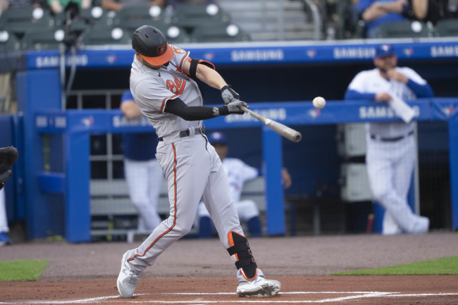 Orioles' Mancini dazzled in HR derby, now it's teammate Mullins