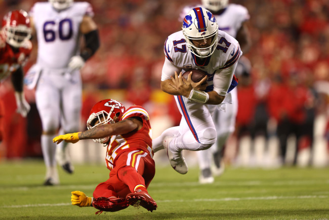 KC Chiefs lost 38-20 to Buffalo Bills in 10/10/21 NFL game