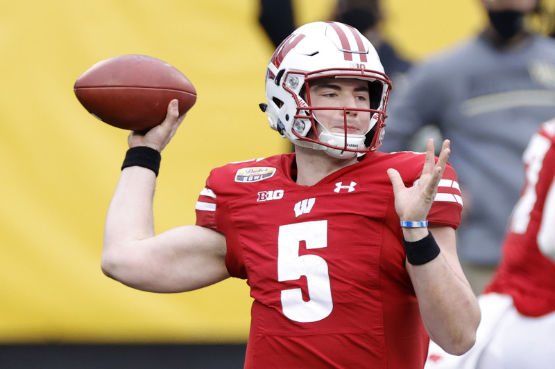 Wisconsin’s Graham Mertz Reveals Personal Logo in Video; 1st College Athlete to Do So