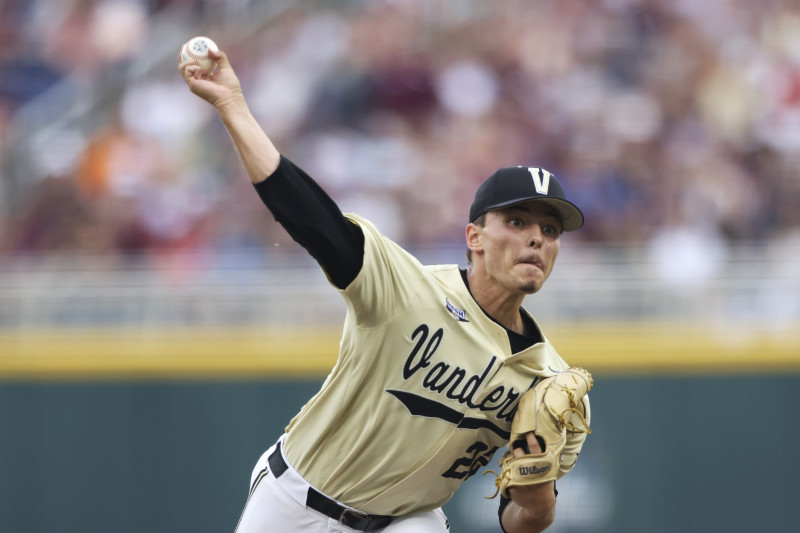 College World Series Finals 2021 Leiter Vanderbilt Rout Mississippi State In Game 1 Bleacher Report Latest News Videos And Highlights