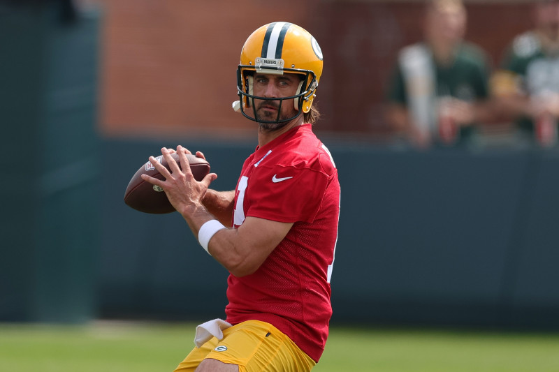 Aaron Rodgers on Pitch Count at Packers Practice to Avoid Wear and Tear on Arm News Scores Highlights Stats and Rumors Bleacher Report