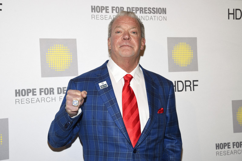 Colts Owner Jim Irsay Donates  Million Towards Research in Mental Health Issues