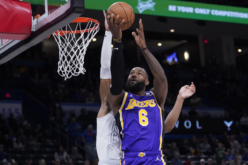 LeBron James Dominates with 33 as Lakers Bounce Back with Win over Thunder  | News, Scores, Highlights, Stats, and Rumors | Bleacher Report