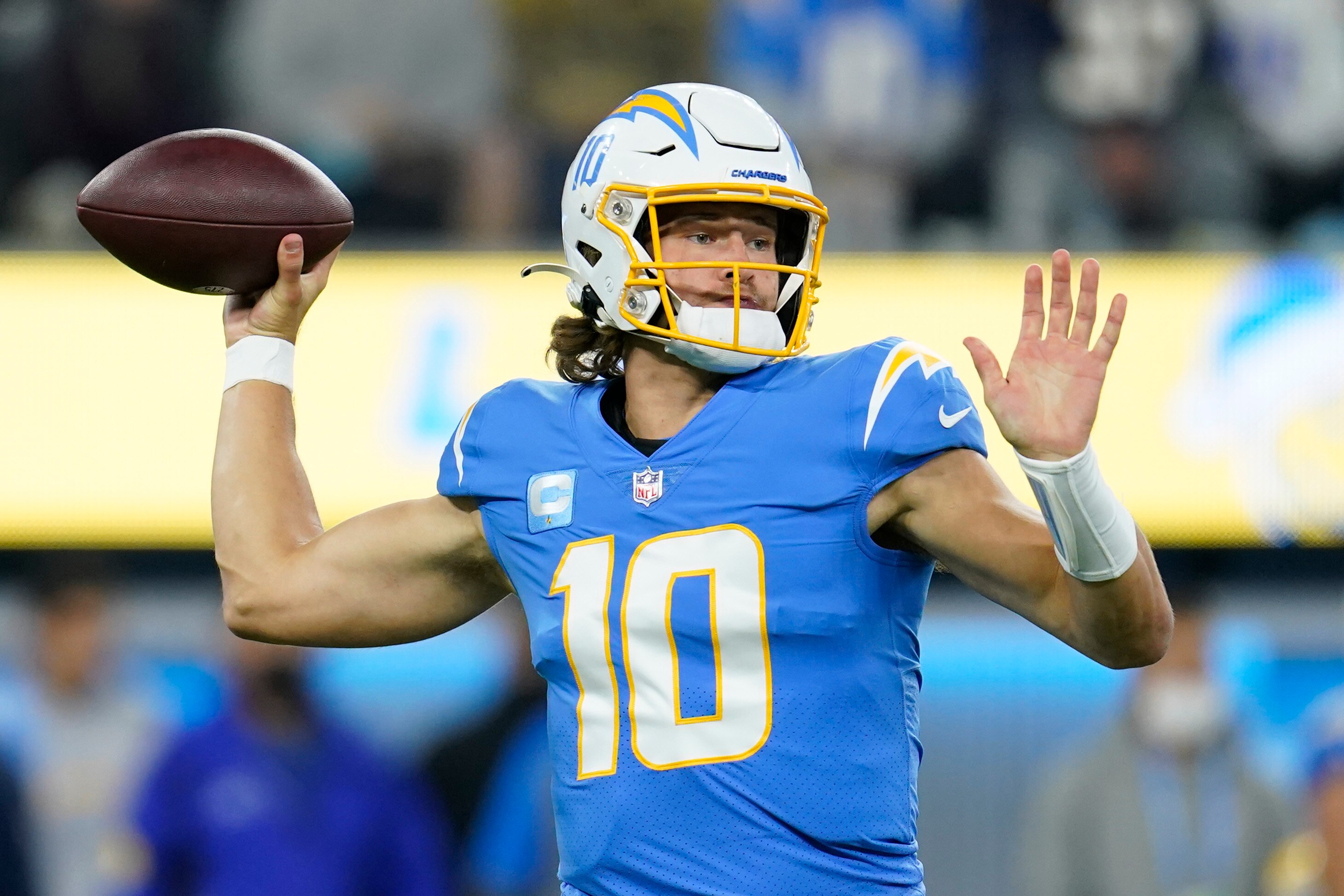 Chargers' Justin Herbert Sets NFL Record for Most Passing Yards in 1st 2 Seasons News, Scores