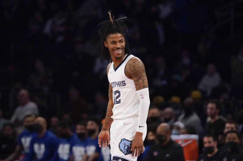 NBA_ Jersey Men Memphis''Grizzlies''Basketball Ja Morant Jaren