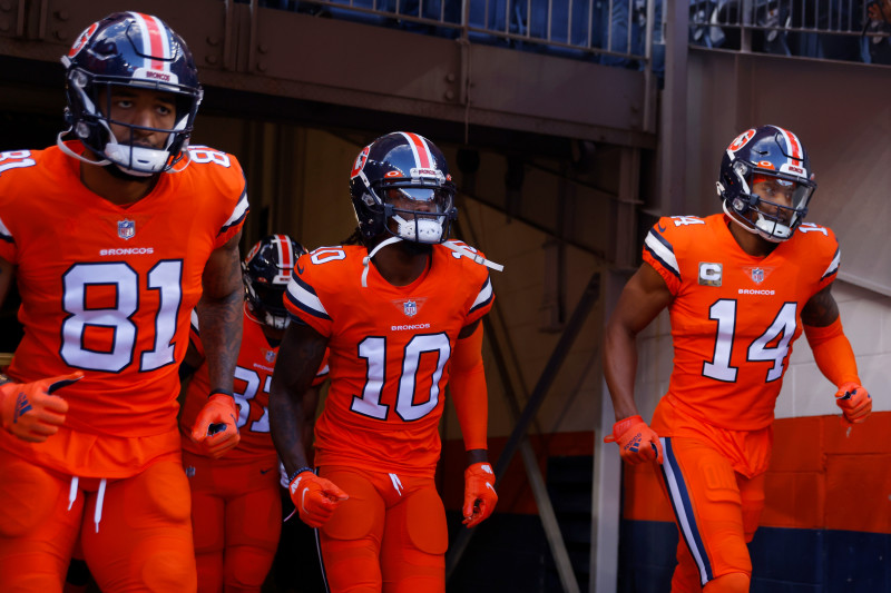 Broncos will wear orange Color Rush uniforms vs. Eagles