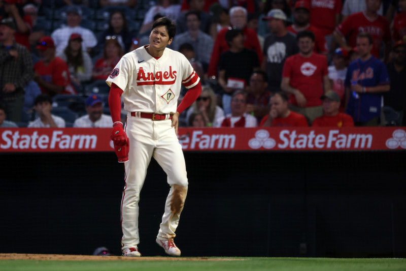 Ohtani carries Angels past Red Sox, ending LA's 14-game skid