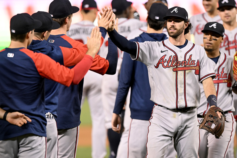 MLB on X: For the 5th straight season, the @Braves are NL East champs!  #CLINCHED  / X