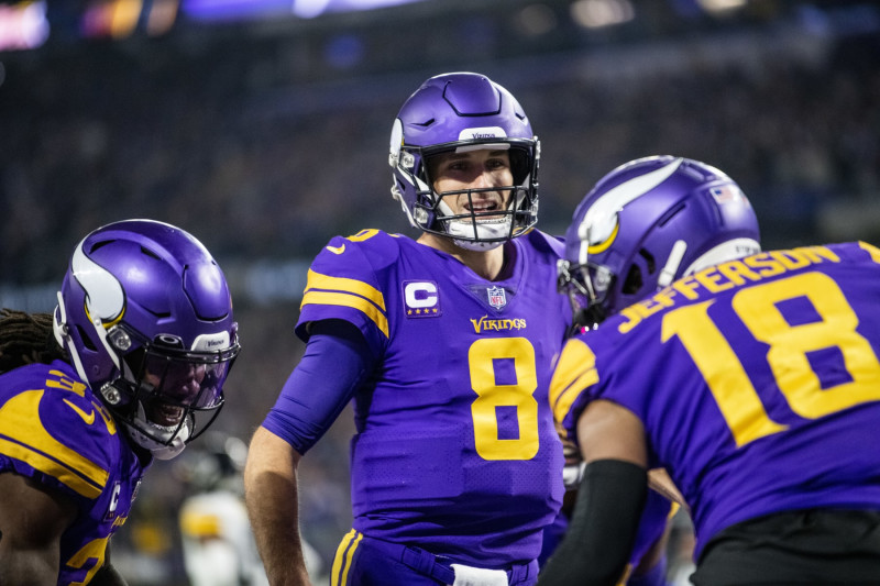 MINNEAPOLIS, MN - DECEMBER 24: Minnesota Vikings quarterback Kirk