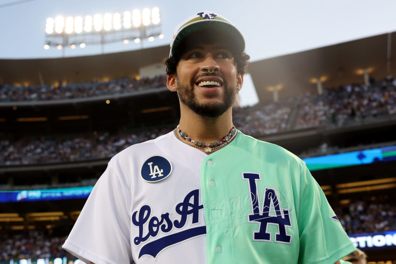 dodgers all star jersey bad bunny
