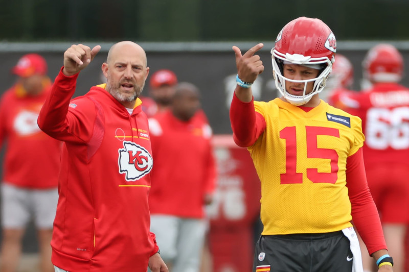 KANSAS CITY, MO - MAY 26: Kansas City Chiefs quarterback Patrick