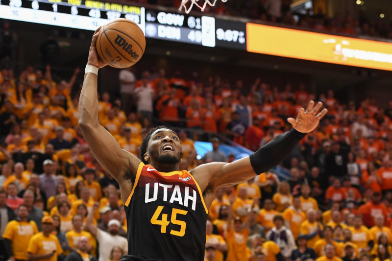 Donovan Mitchell: two-sport athlete - SLC Dunk