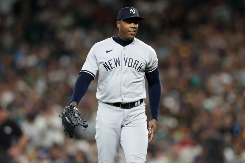 Report: Former Yankees Closer Aroldis Chapman, Royals Agree to 1-Year,  $3.8M Contract | News, Scores, Highlights, Stats, and Rumors | Bleacher  Report