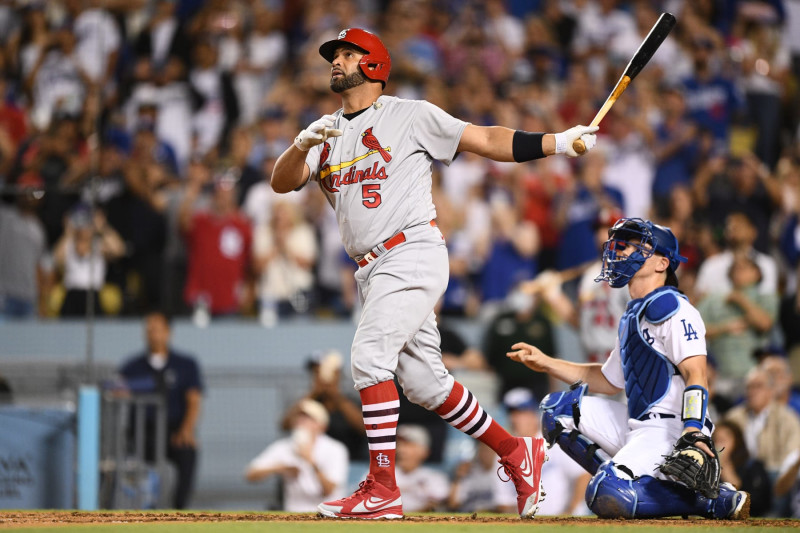 Cardinals' Albert Pujols makes history with home run No. 700 - Los