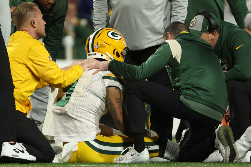 Packers lose WR Christian Watson to concussion vs. Bills