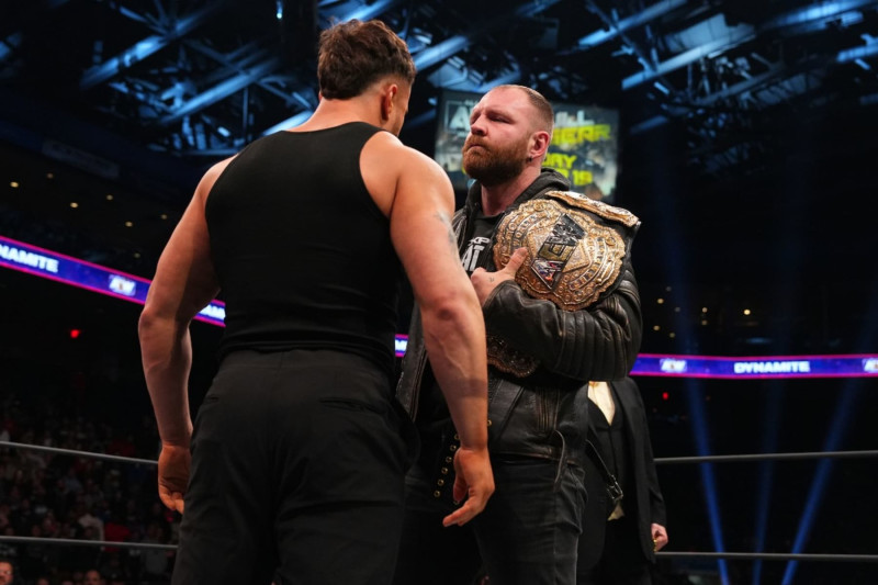 Jon Moxley defended the AEW World Championship against MJF in the Full Gear main event.
