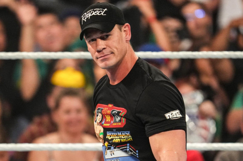 John Cena wrestled his first match of 2022 on the year's final episode of SmackDown.
