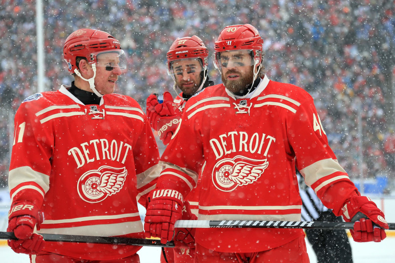 Old school red wings jersey online