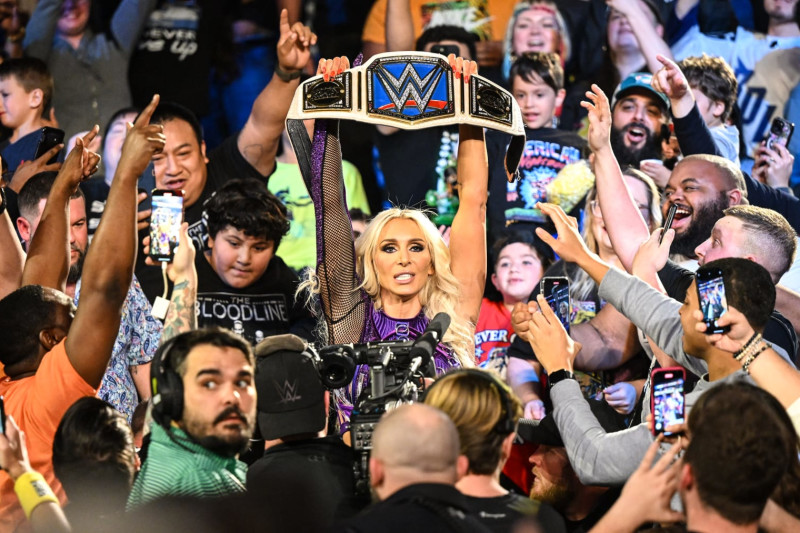 One week after a stunning return, Charlotte Flair addressed the WWE Universe Friday night.