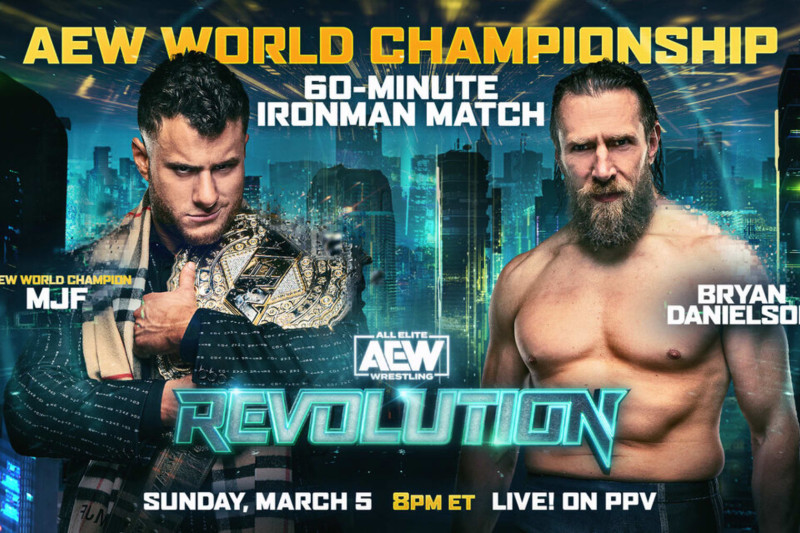 AEW Revolution 2023 Match Card Picks Including MJF Vs. Bryan Danielson ...