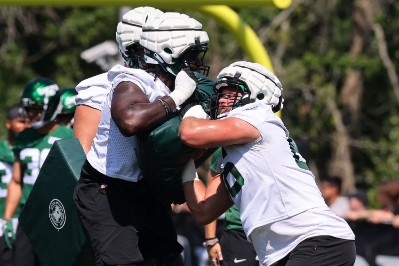 Video Jets Players Involved in Multiple Fights During 2023 Training Camp Practice News Scores Highlights Stats and Rumors Bleacher Report