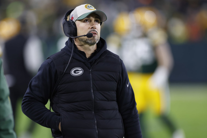 Packers head coach Matt LaFleur