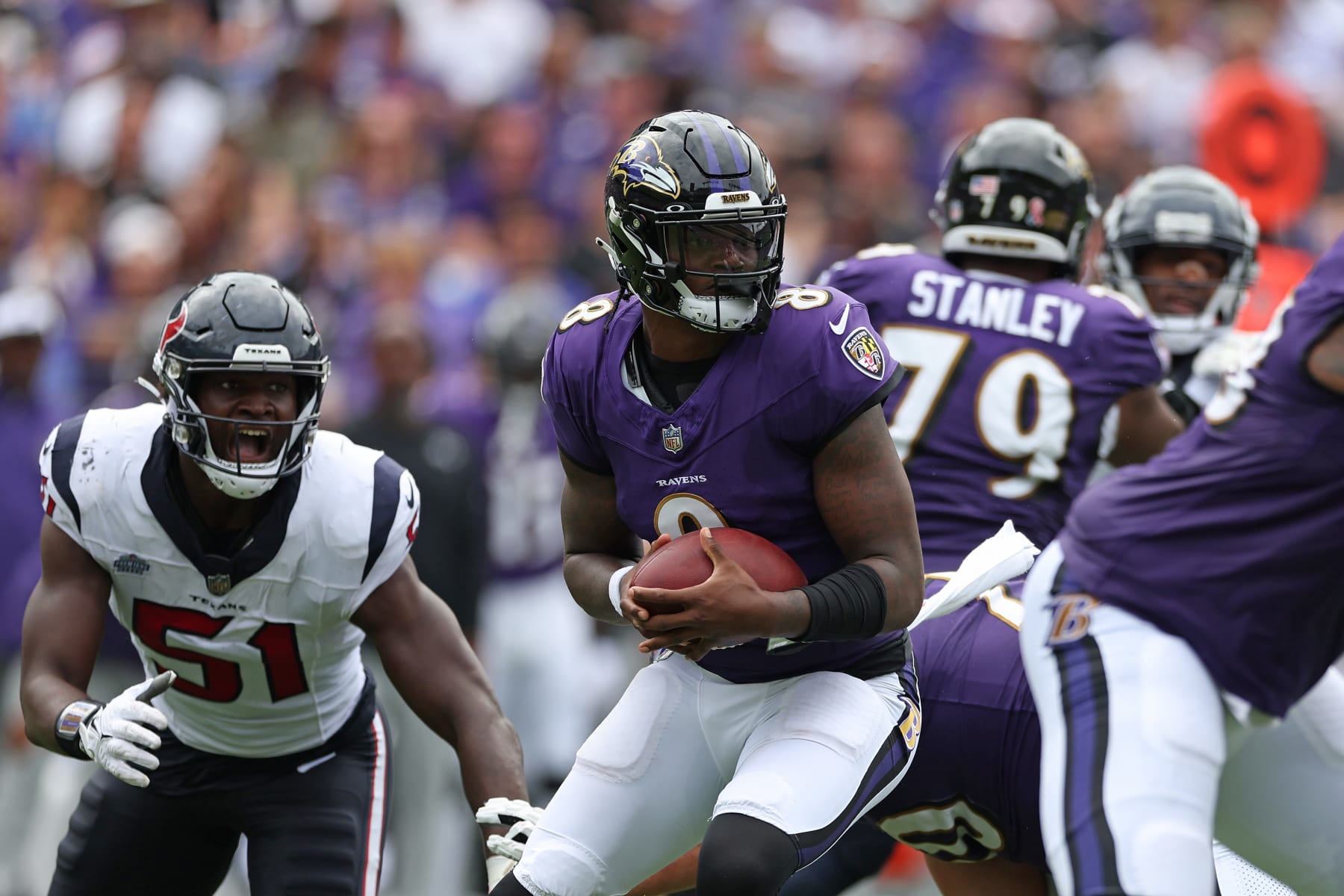 Texans vs. Ravens: Updated Odds, Stat Predictions for 2024 AFC 