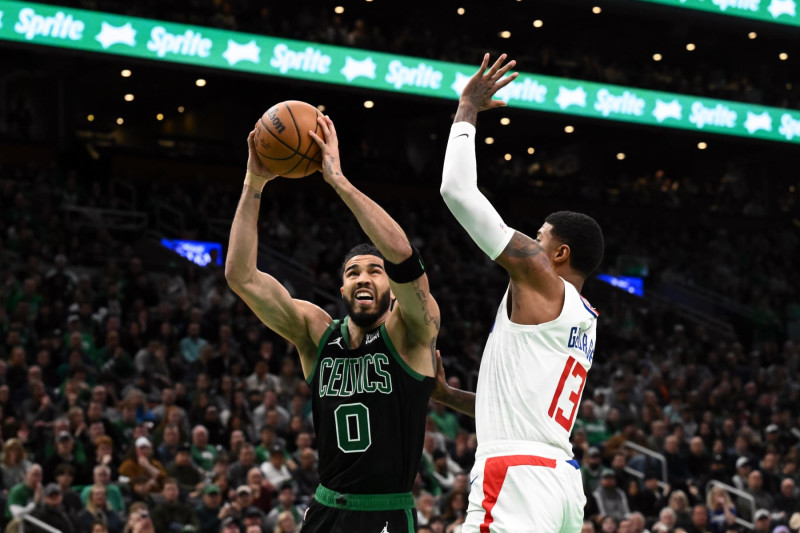 Jayson Tatum Celtics Ripped by NBA Fans for Flat Play vs. Kawhi Leonard Clippers News Scores Highlights Stats and Rumors Bleacher Report