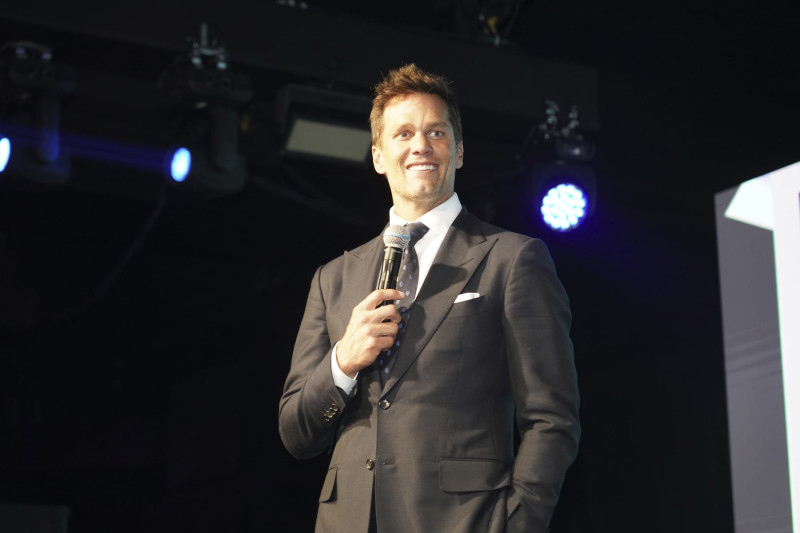 MIAMI, FLORIDA - NOVEMBER 17: Tom Brady attends the 25th Annual Best Buddies Miami Gala at Ice Palace Studios on November 17, 2023 in Miami, Florida. (Photo by Romain Maurice/Getty Images)