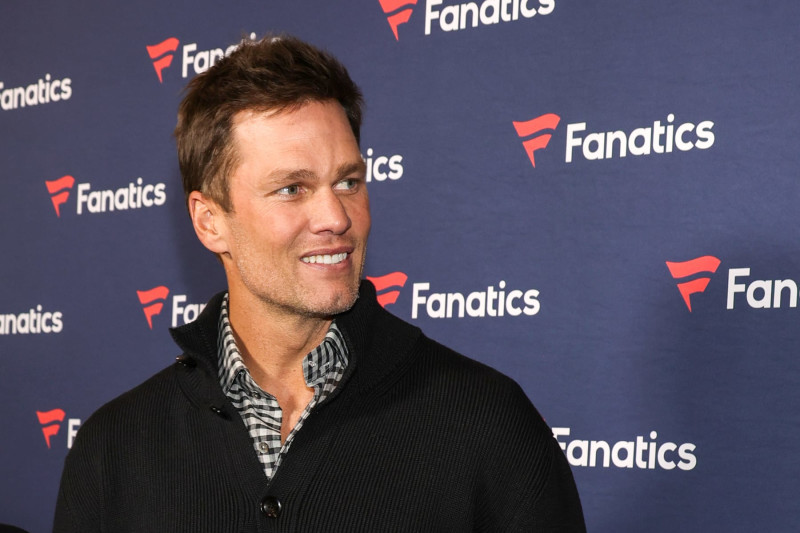 LAS VEGAS, NEVADA - FEBRUARY 10: Tom Brady attends Michael Rubin's Fanatics Super Bowl party at the Marquee Nightclub at The Cosmopolitan of Las Vegas on February 10, 2024 in Las Vegas, Nevada. (Photo by Ethan Miller/Getty Images)
