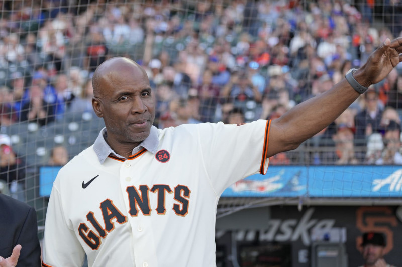 MLB Legend Barry Bonds Game Worn World Series Jersey Historic Bat Sell for 245K News Scores Highlights Stats and Rumors Bleacher Report