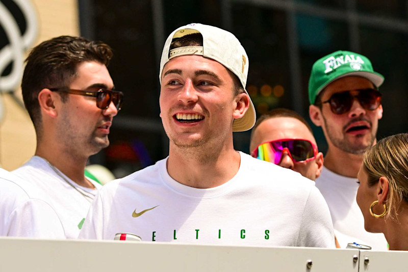 BOSTON, MASSACHUSETTS - JUNE 21: Payton Pritchard #11 of the <a href=