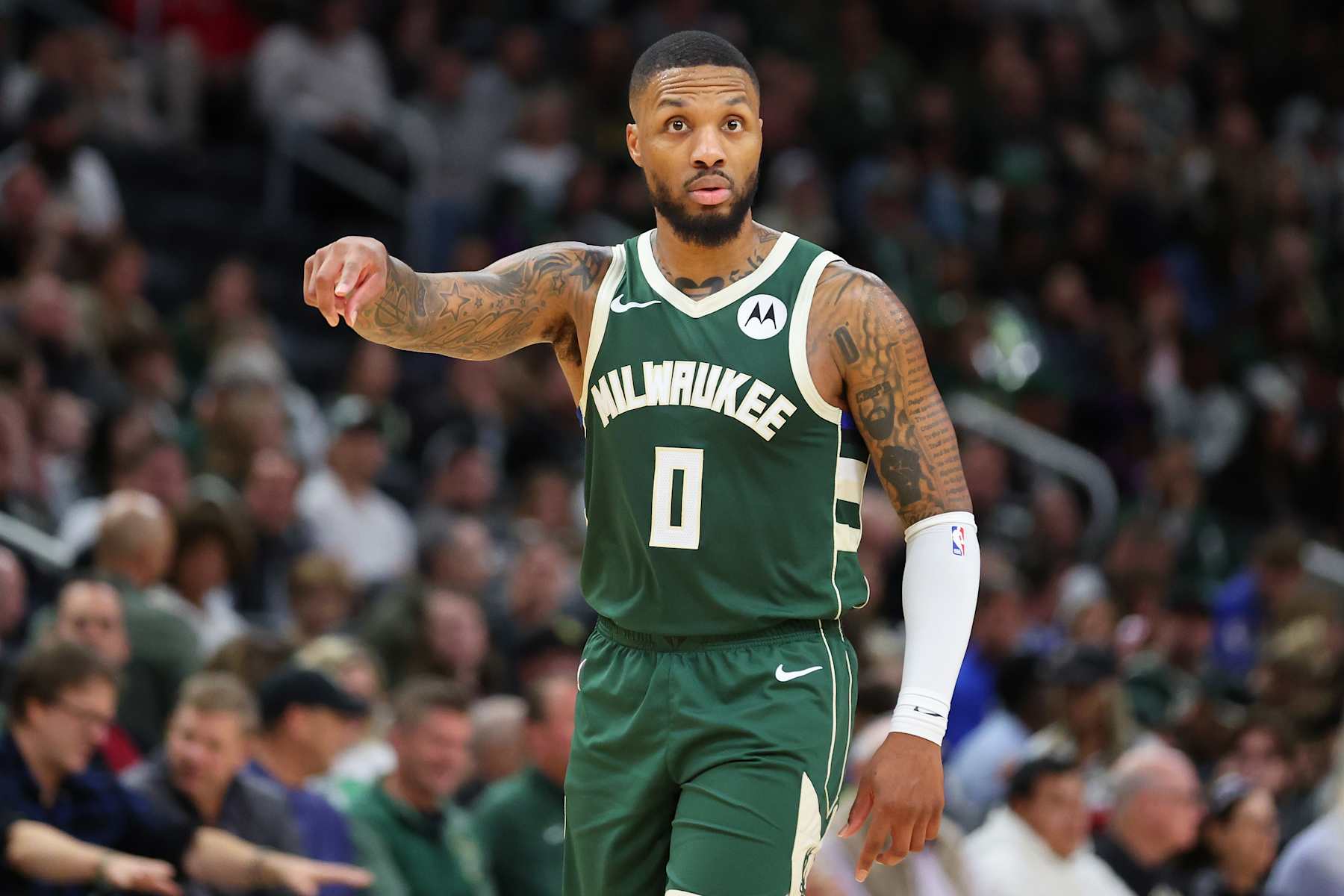 Bucks guard Damian Lillard