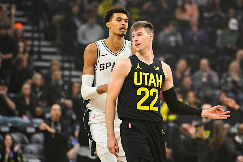 Kyle Filipowski Impresses NBA Fans in 1st Career Start Despite Jazz Loss  vs. Spurs | News, Scores, Highlights, Stats, and Rumors | Bleacher Report