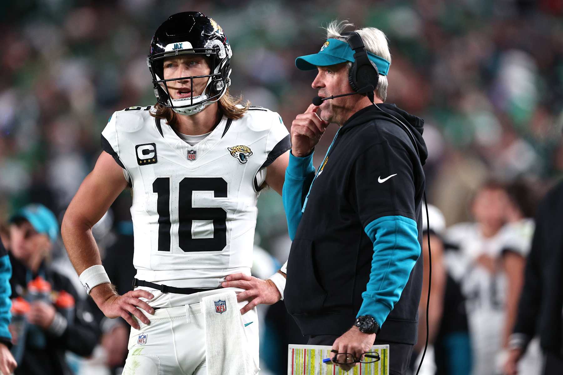 Trevor Lawrence and Doug Pederson