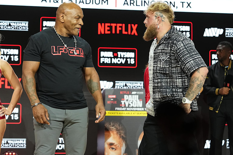 Jake Paul Teases Outfit for Mike Tyson Fight