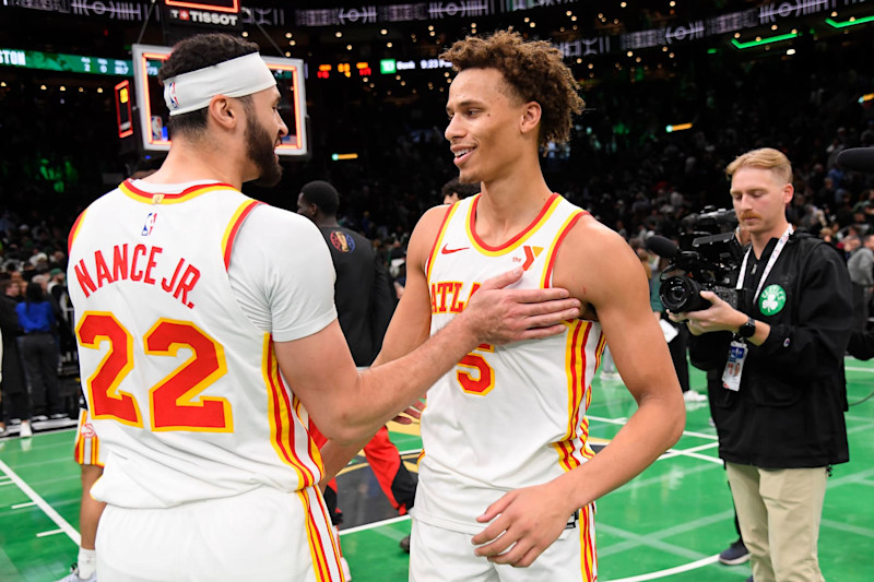 Larry Nance Jr. and Dyson Daniels