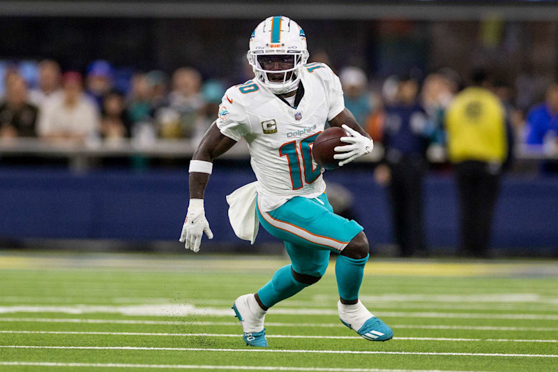 Dolphins' Tyreek Hill Says Wrist Surgery Was Discussed, Will Play Through  Injury | News, Scores, Highlights, Stats, and Rumors | Bleacher Report