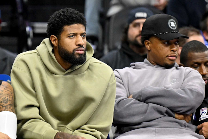 Paul George and Kyle Lowry