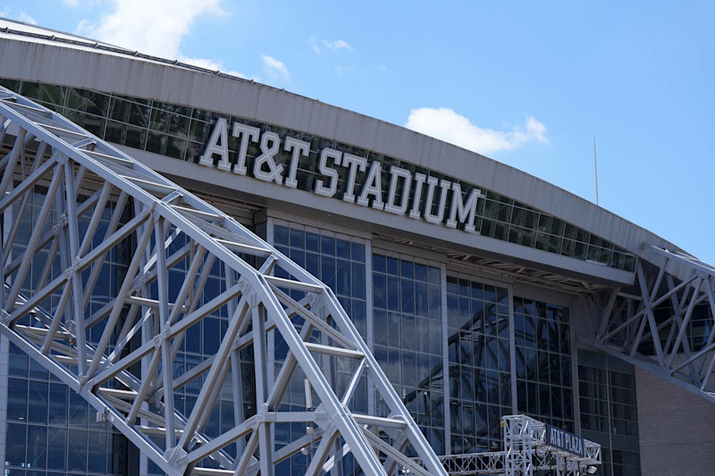 ARLINGTON, TEXAS - JUNE 23: Outside view of the stadium prior to the CONMEBOL Copa America 2024 Group C match between United States and Bolivia at AT&T Stadium on June 23, 2024 in Arlington, Texas. (Photo by Sam Hodde/Getty Images)