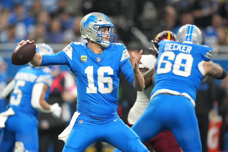 Jared Goff, Lions Blow No. 1 Seed, Ripped By NFL Fans in Playoff Loss to  Commanders | News, Scores, Highlights, Stats, and Rumors | Bleacher Report